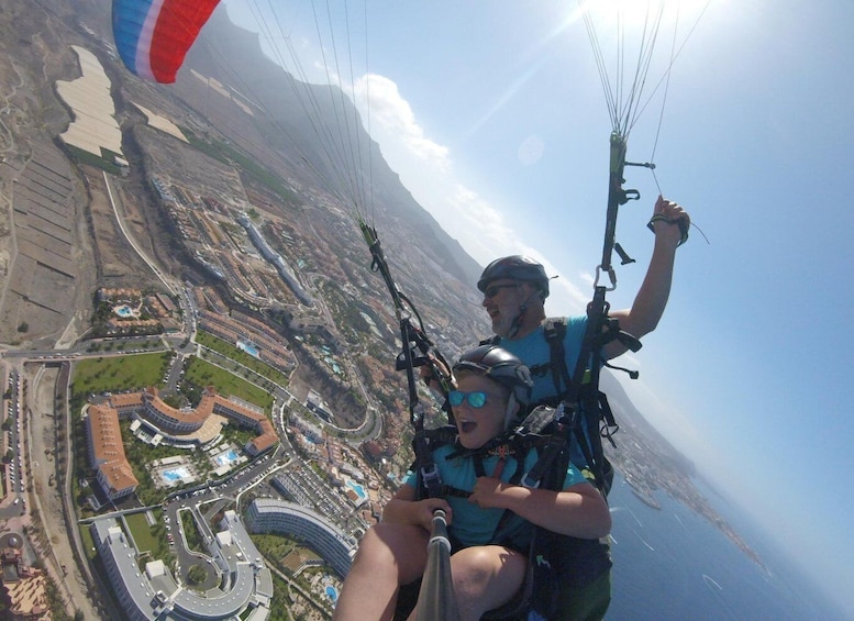 Picture 19 for Activity Tenerife: Acrobatic Paragliding Tandem Flight