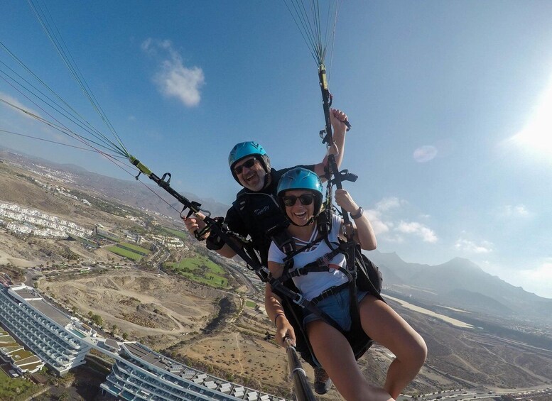 Picture 12 for Activity Tenerife: Acrobatic Paragliding Tandem Flight