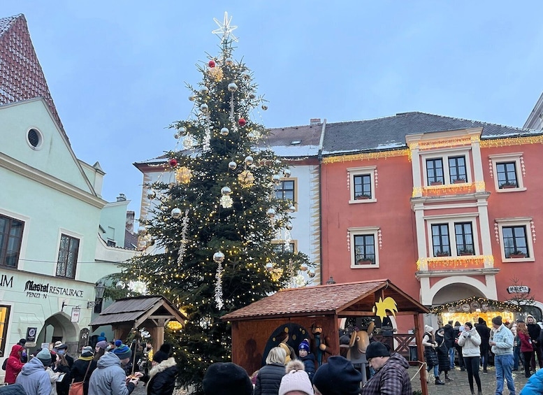 Picture 2 for Activity Cesky Krumlov: Private Christmas-Themed Walking Tour