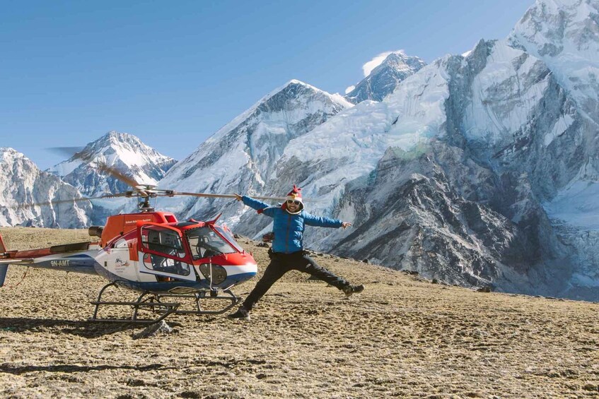 Picture 1 for Activity Everest Helicopter Tour landing in Kalapathar