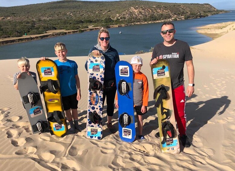 Picture 6 for Activity Port Elizabeth: Sandboarding with Short Boat Trip