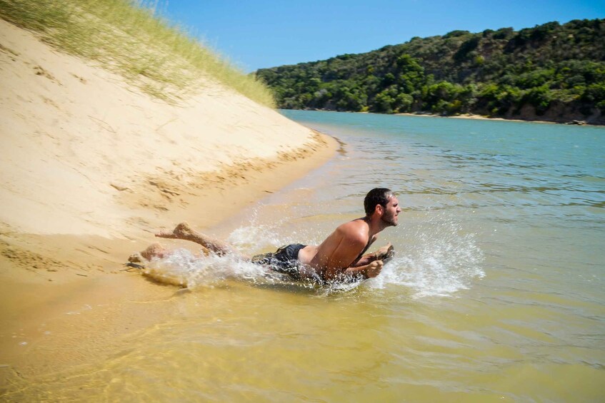 Picture 2 for Activity Port Elizabeth: Sandboarding with Short Boat Trip