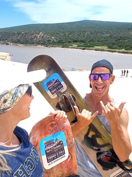 Picture 7 for Activity Port Elizabeth: Sandboarding with Short Boat Trip