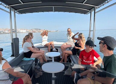 Lisbon: City Boat Cruise Daytime/Sunset/Night with Champagne