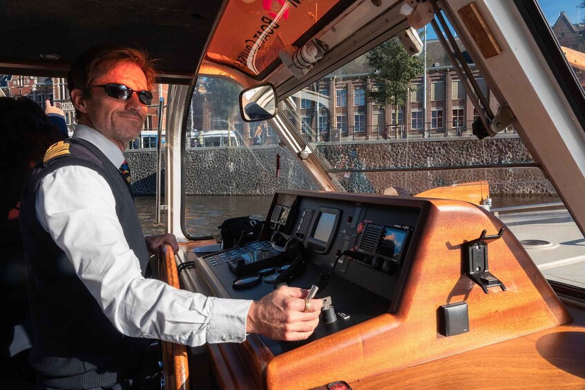 Picture 5 for Activity Amsterdam: Canal Cruise with Live Commentary and Audio Guide