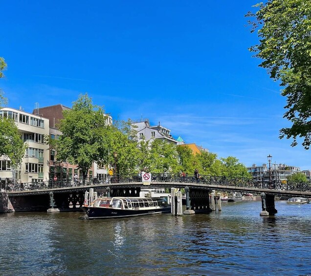 Picture 1 for Activity Amsterdam: Canal Cruise with Live Commentary and Audio Guide