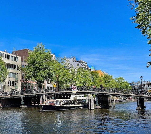 Picture 1 for Activity Amsterdam: Canal Cruise with Live Commentary and Audio Guide
