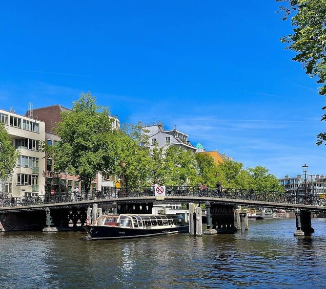 Picture 1 for Activity Amsterdam: Canal Cruise with Live Commentary and Audio Guide