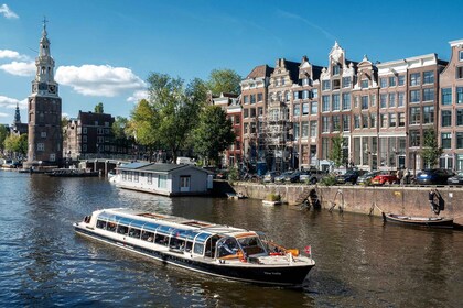 Amsterdam : Canal Cruise avec commentaire en direct et audioguide