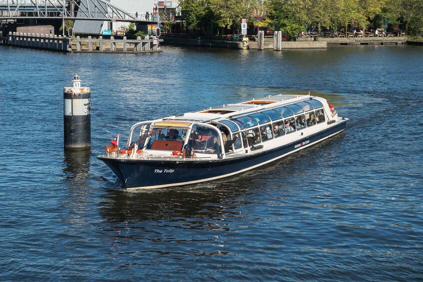 Picture 2 for Activity Amsterdam: Canal Cruise with Live Commentary and Audio Guide