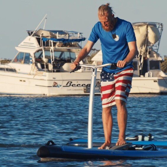 Picture 3 for Activity St. Augustine: Standup Pedal-boarding Dolphin Tour