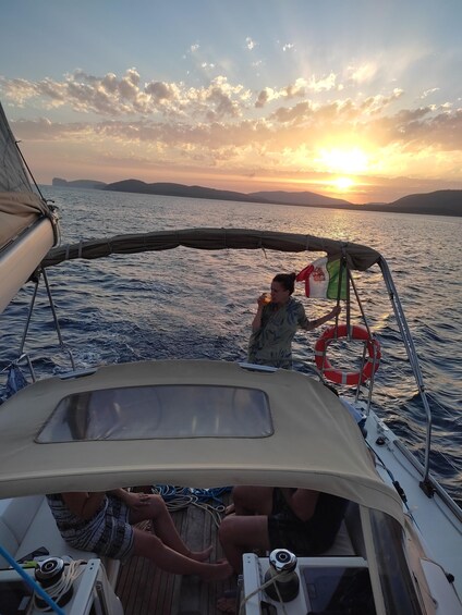 Picture 5 for Activity Alghero: Sunset Sailing Aperitif Experience