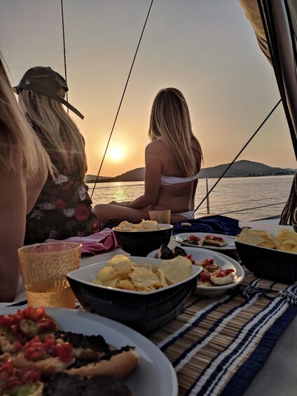 Picture 1 for Activity Alghero: Sunset Sailing Aperitif Experience