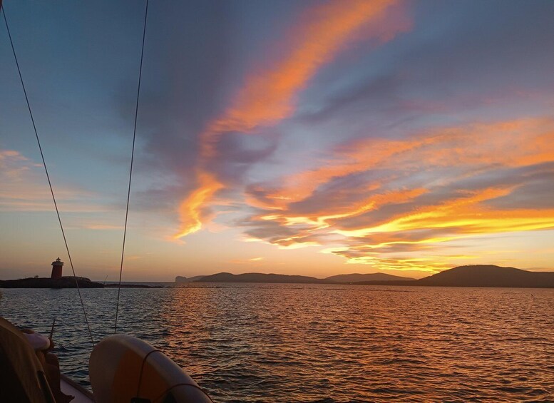 Picture 13 for Activity Alghero: Sunset Sailing Aperitif Experience