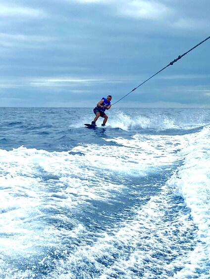 Picture 4 for Activity Madeira :Private boat trip along the coast w/ water activity