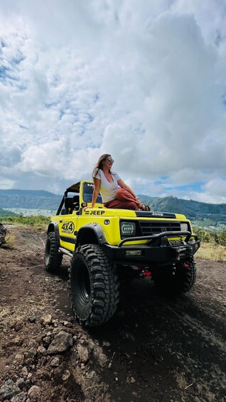 Picture 2 for Activity Kintamani golden hour jeep tour explore mountain and rocks