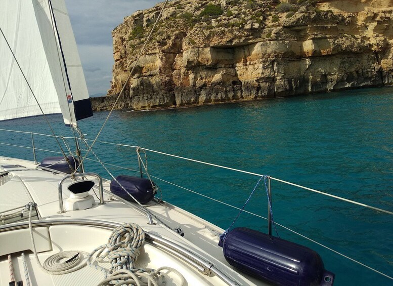 Picture 10 for Activity Mallorca: Cala Vella Boat Tour with Swiming, Food, & Drinks