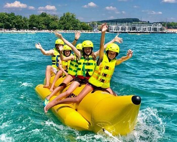 Kressbronn: Thrilling Banana Ride Experience