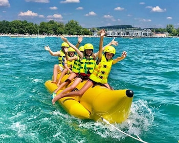 Kressbronn: Thrilling Banana Ride Experience