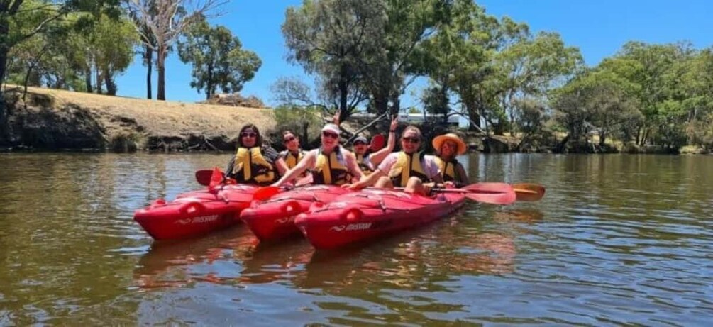 Picture 3 for Activity Perth: Swan River Kayaking Tour with Dining and Wine Tasting