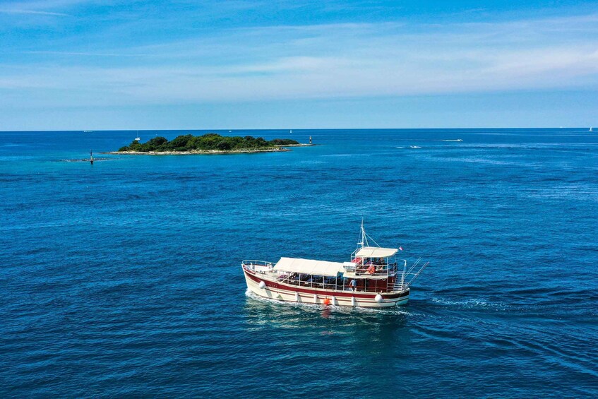 Picture 6 for Activity Poreč: Panoramic Morning Cruise Among 20 Islands with Drinks