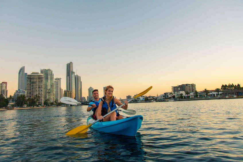 Picture 6 for Activity Gold Coast: Sunset Kayaking Tour to Macintosh Island