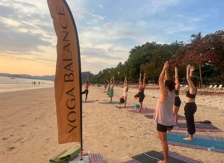 Picture 3 for Activity Krabi: Sunset Yoga Balance Join-in Class
