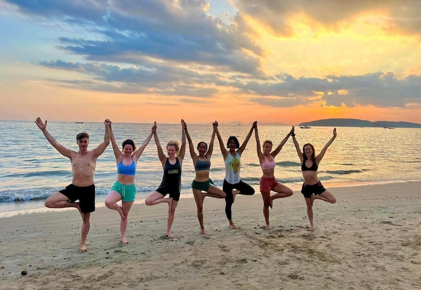 Picture 4 for Activity Krabi: Sunset Yoga Balance Join-in Class