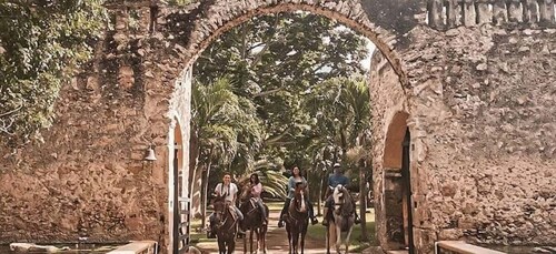 Mérida: experiencia de paseo a caballo en Hacienda