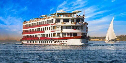 El Cairo: tour privado de 6 días por Egipto con vuelos y crucero por el Nil...