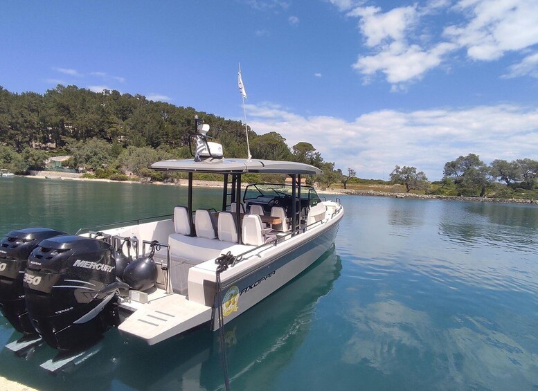 Picture 5 for Activity From Gouvia: Private Full-Day Cruise on a Luxury Speedboat