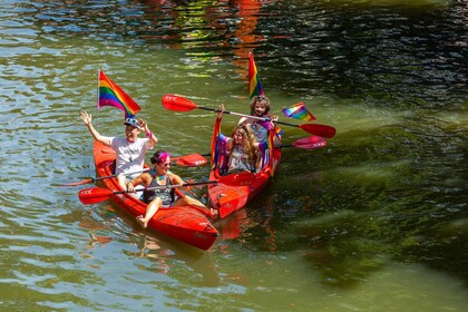 Kajakktur på elven Guadalquivir i Sevilla