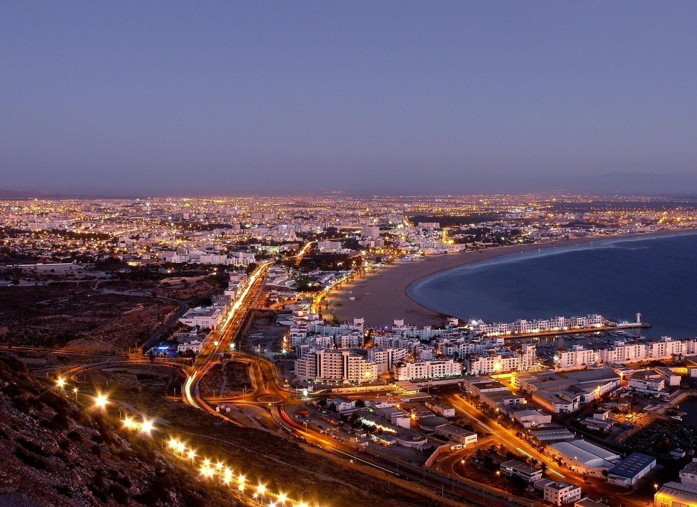 Agadir City Tour By Night