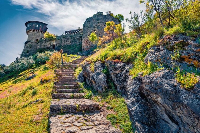 Picture 5 for Activity From Tirana: Hiking to Pellumbas cave and Petrela Castle