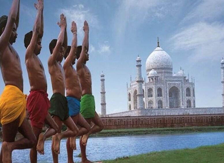 Picture 5 for Activity Yoga Tour In The Dhed of Taj by Certified Instructor in Agra