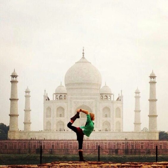 Picture 3 for Activity Yoga Tour In The Dhed of Taj by Certified Instructor in Agra