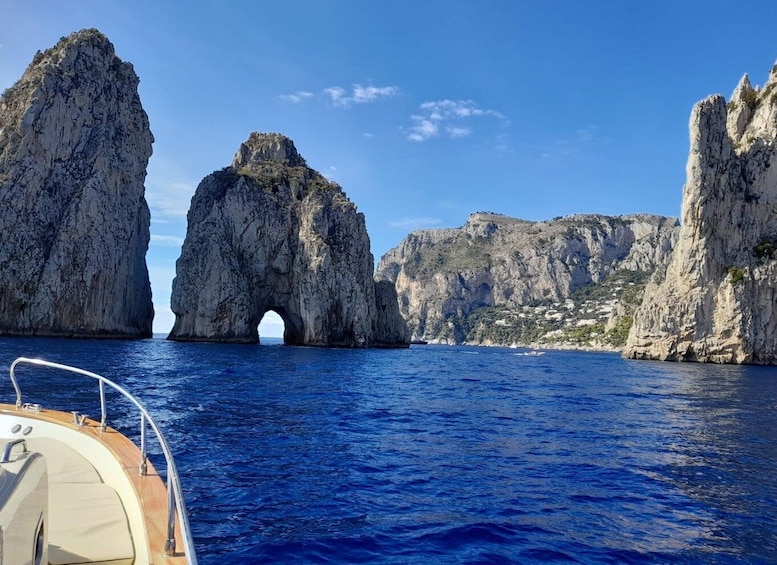 From Salerno: Small-Group Boat Tour of Capri