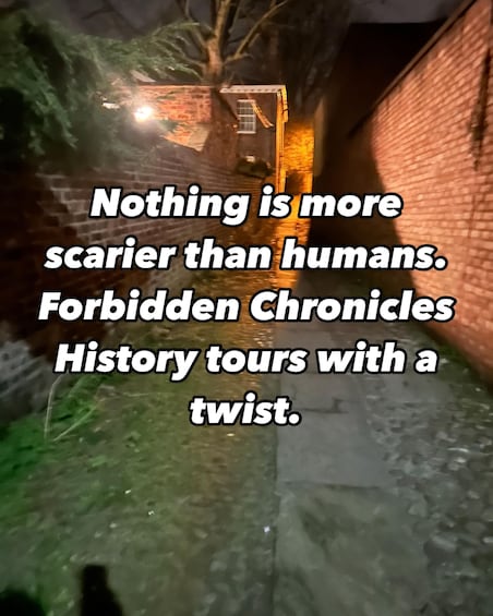 York: Forbidden Chronicles Ghosts and History Tour