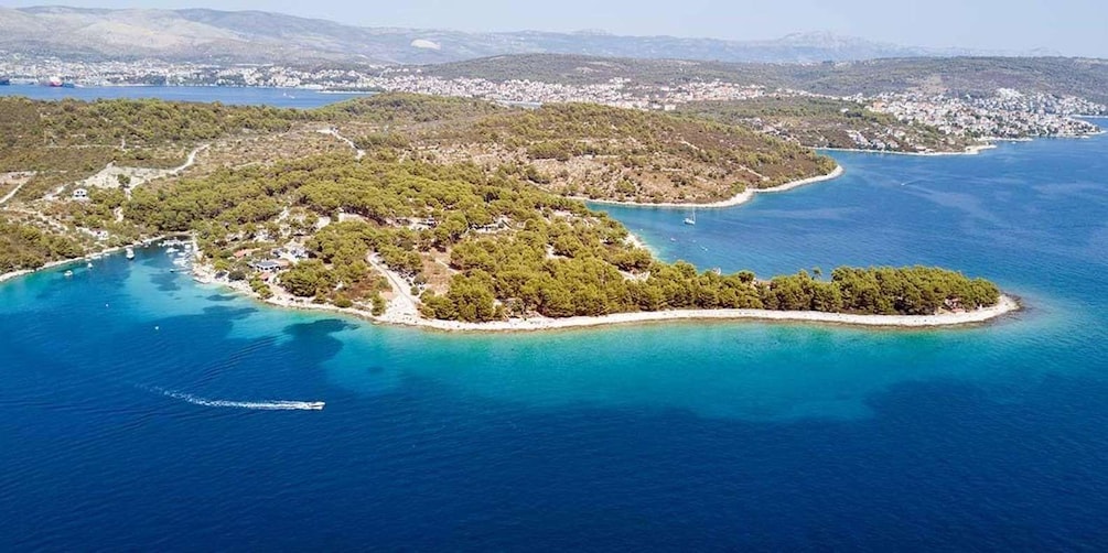 Picture 4 for Activity From Trogir & Marina: Blue Lagoon & 3 Islands Half-Day Tour