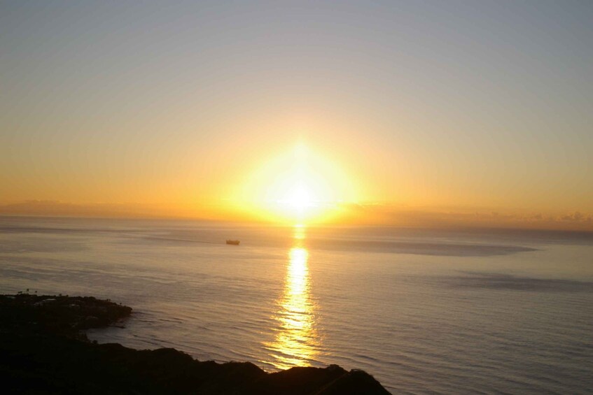 Picture 4 for Activity Oahu: Deluxe Diamond Head Hike and Sunrise Parasail
