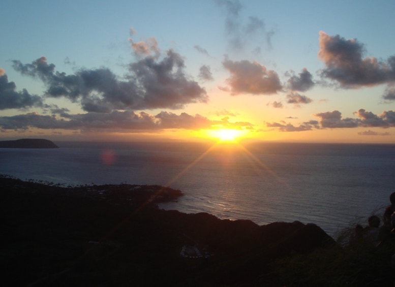 Picture 3 for Activity Oahu: Deluxe Diamond Head Hike and Sunrise Parasail