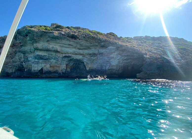 Picture 5 for Activity Mallorca Stand Up Paddle Tour to Cueva Verde with Snorkeling