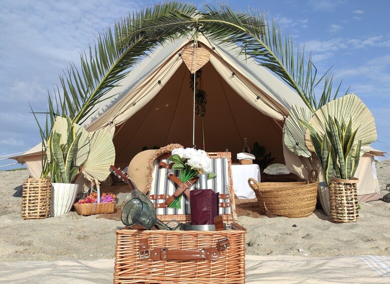 Picture 1 for Activity Romantic Sunset Experience with Glamping Bronze Pack