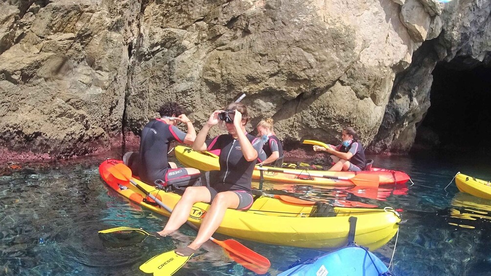 La Herradura: Cerro Gordo Natural Park Kayak & Snorkel Tour