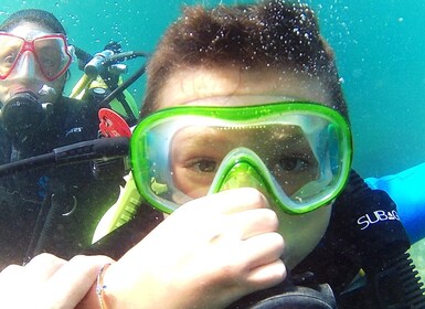 Sea baptism in Milazzo