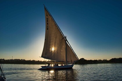 Kairo - en rundtur Solnedgång Felucca Ride och mat Tour med privat guide