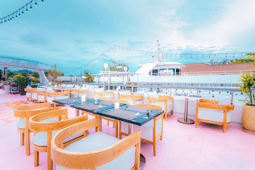 Picture 16 for Activity Phuket Ko Sire: Cruise with Live Music and 4-Course Dinner