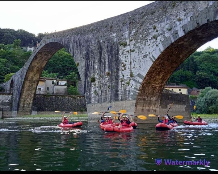 Borgo a Mozzano: tour in kayak sul fiume Serchio