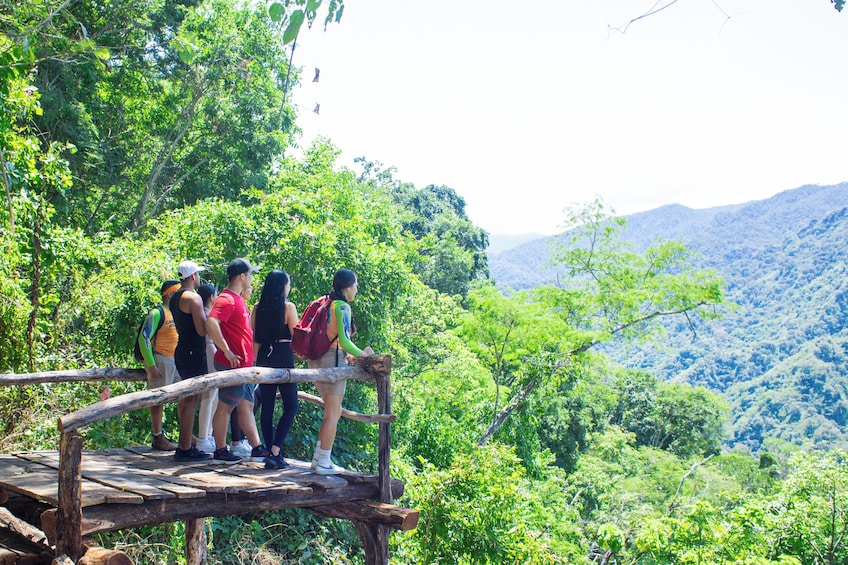 Hiking Jorullo Point