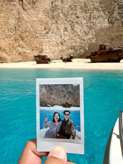 Picture 19 for Activity Zakinthos: Shipwreck Beach and Blue Caves Land and Sea Tour